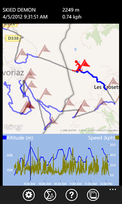 Skied Demon for Windows Phone