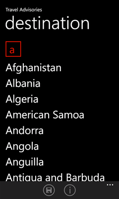 add favorite destinations