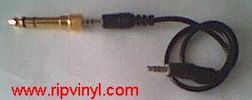 mini stereo jack with headphone jack connector